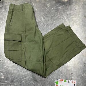Uniqlo Cargo Pants (Olive, Size S)